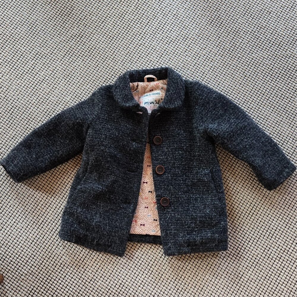 Filou & Friends Girls Pea coat